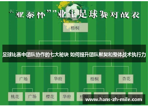 足球比赛中团队协作的七大秘诀 如何提升团队默契和整体战术执行力