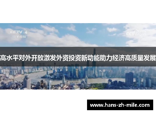 高水平对外开放激发外资投资新动能助力经济高质量发展